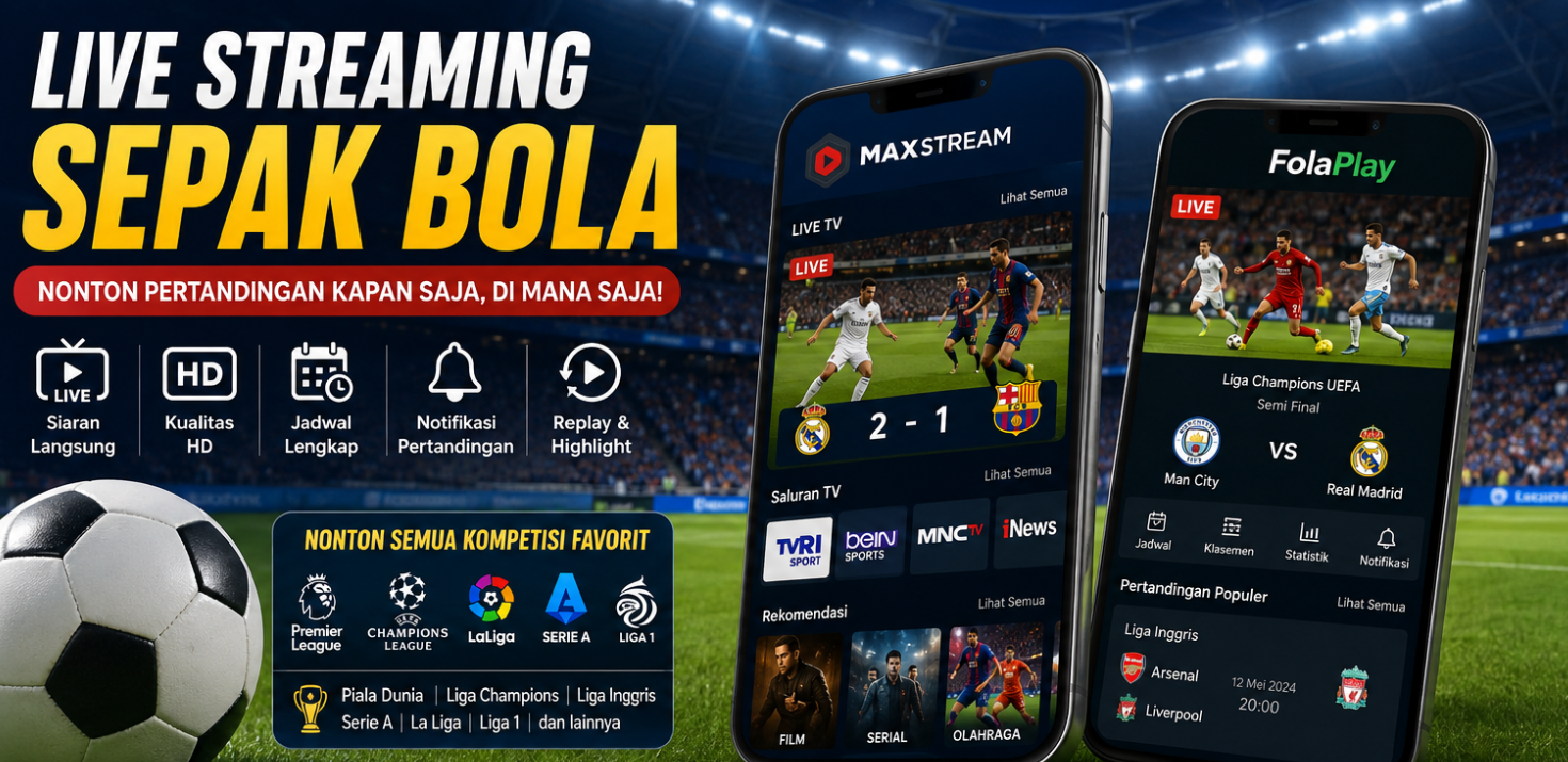 PK Live Streaming Sepak Bola
